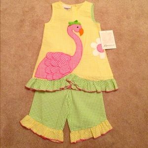 Bonnie Baby - Bonnie Jean 2-piece outfit 24M NWT